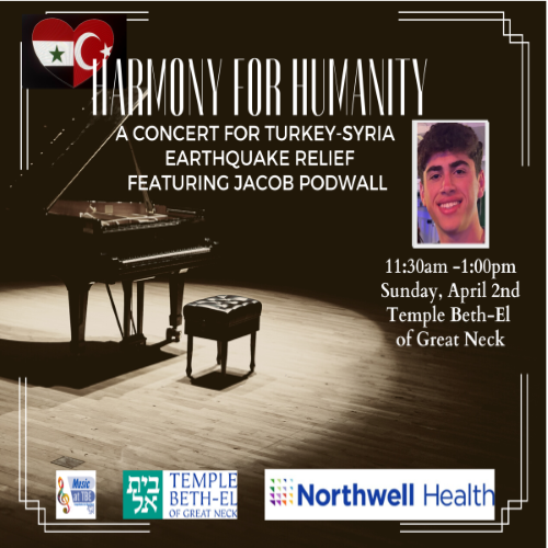 Piano image for Harmony for Humanity flyer