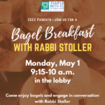 Early Childhood Parents Bagel Breakfast with Rabbi Stoller