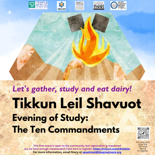 Tikkun Leil Shavuot—Evening of Learning
