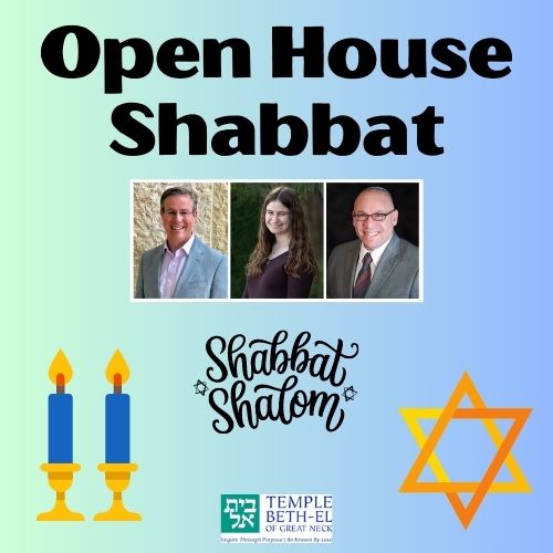 open house Shabbat image