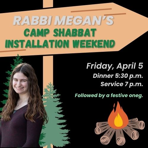 Rabbi Megan Brumer Installation Weekend: Dinner & Service