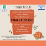 Pre-Rosh Hashanah Challah Bake
