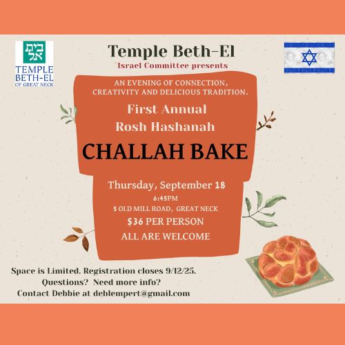 Pre-Rosh Hashanah Challah Bake