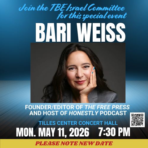 *NEW DATE 5/11/26*  Bari Weiss at Tilles Center