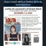 TBE & Gold Coast Arts Center present: A Discussion with Author Shira Dicker