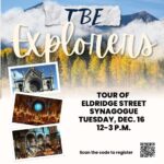 TBE Explorers: Tour of Eldridge Street Synagogue