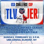 Israel Elite Hockey League USA Challenge Cup: HC Tel Aviv vs. Jerusalem Capitals