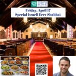 Israeli Erev Shabbat Service with Guest Speaker Dagan Cohen, Stephanie & The Shabbatones and Israeli Oneg