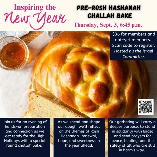 Pre-Rosh Hashanah Challah Bake