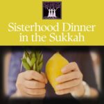 Sisterhood Dinner in the Sukkah