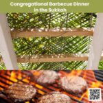 Erev Sukkot and Shabat Family BBQ in the Sukkah